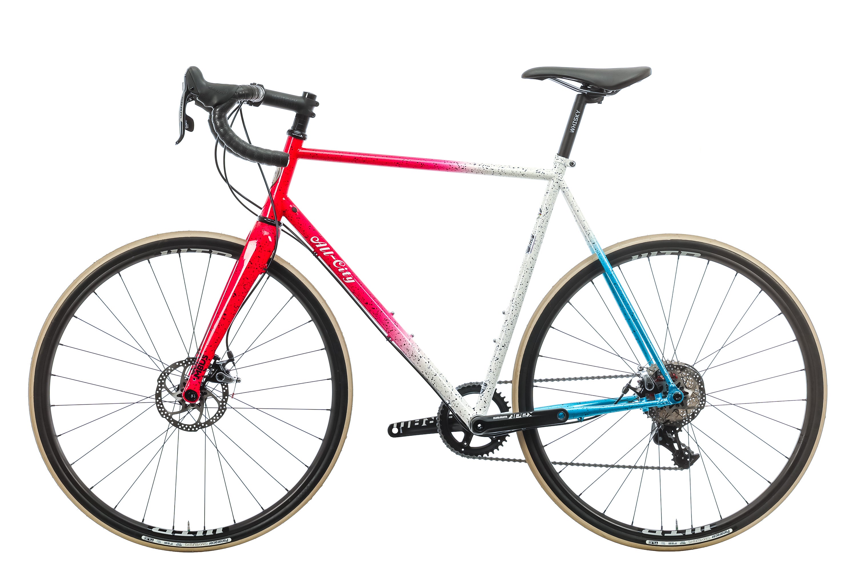 2021 All City Nature Cross Geared Cyclocross Bike - 58cm Lightweight Aluminum Frame for Road & Off-Road Cycling | Perfect for Commuting, Adventure Riding & Cyclocross Racing
