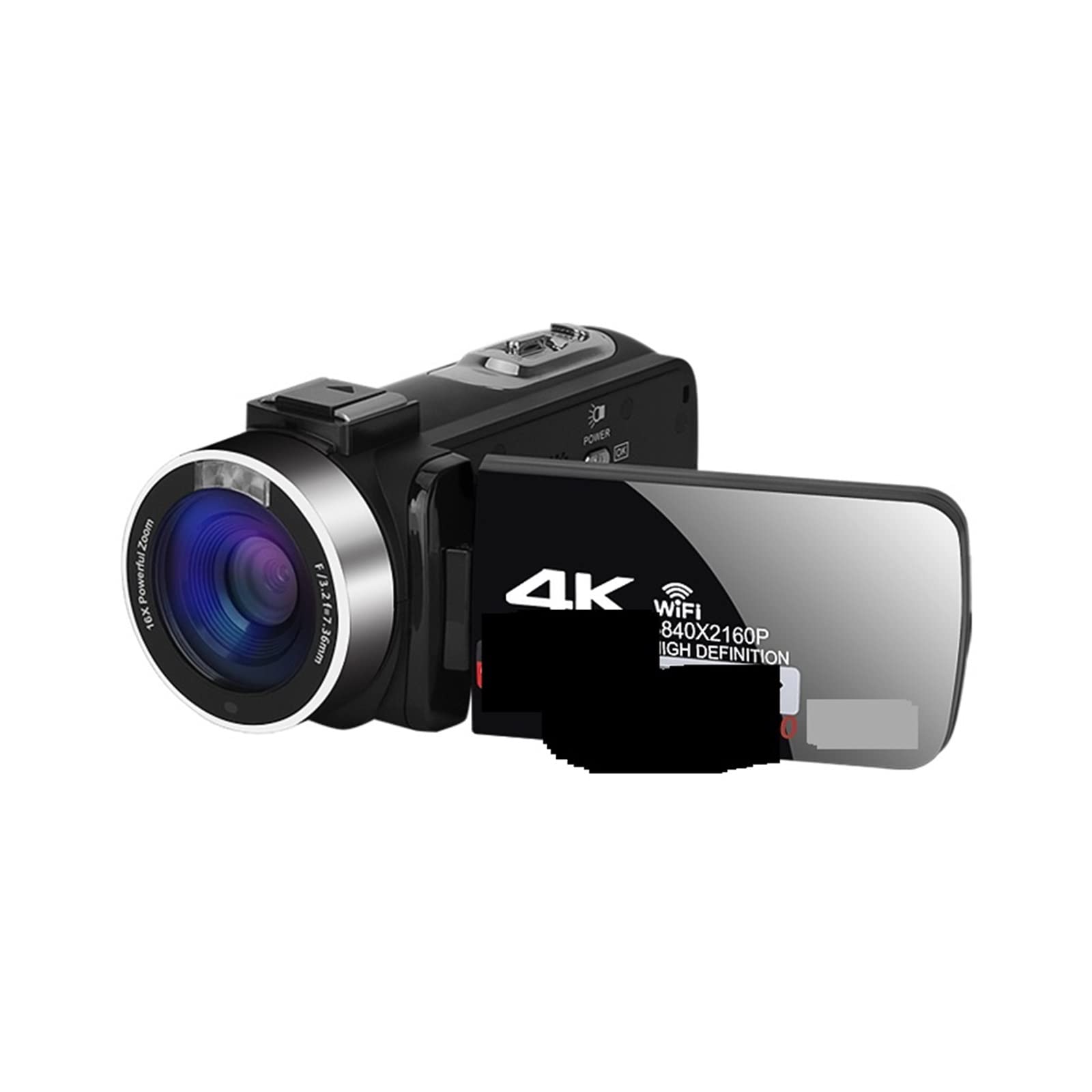 **AUBEST 4K UHD 48MP Digital Video Camera Camcorder - Portable Vlogging Camera for YouTube, Streaming & Photography (Includes 64GB SD Card & 3-Piece Accessory Set) - Perfect for Travel, Outdoor Adventures & Content Creation**