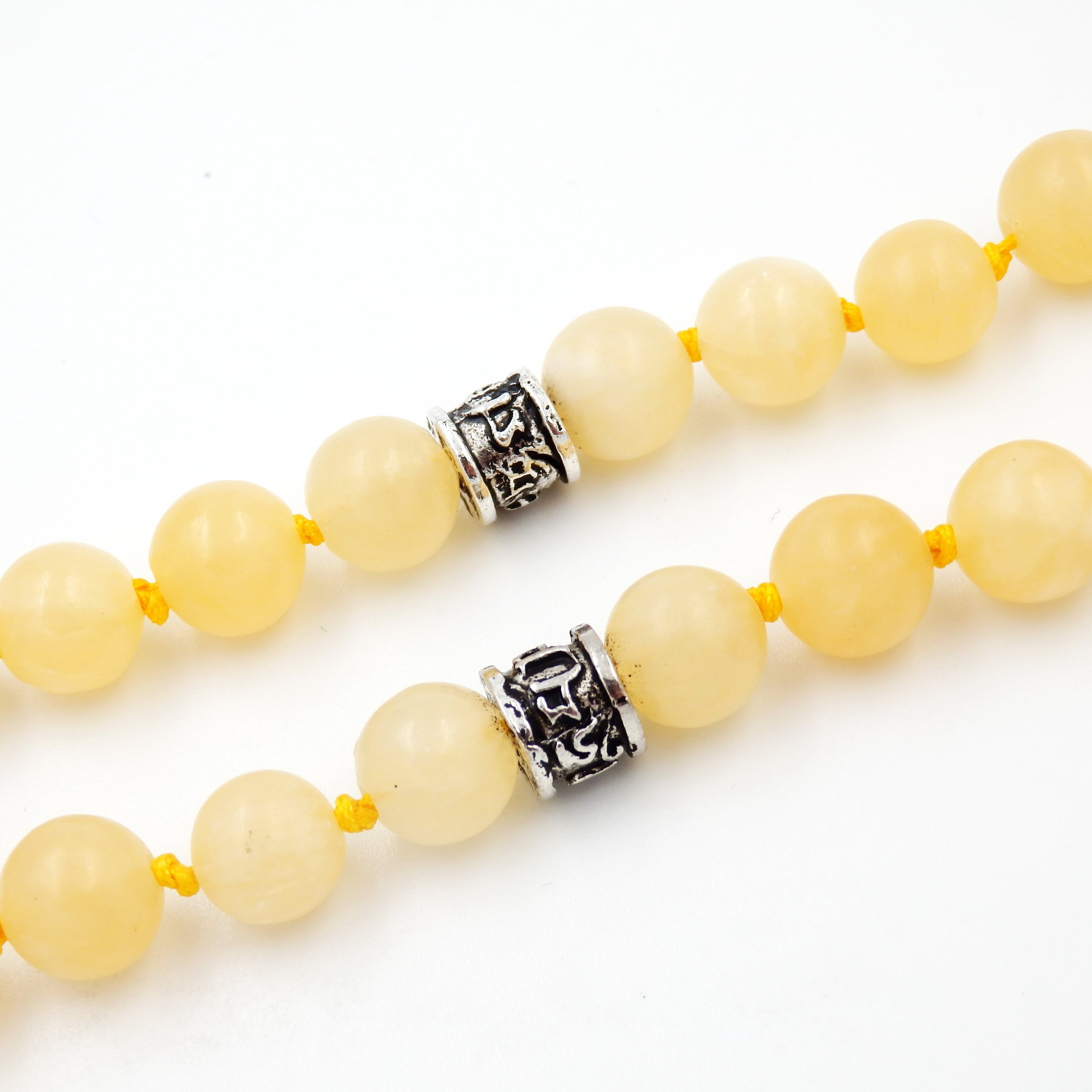 Authentic Mala Beads Necklace for Women & Men - Buddhist Prayer Beads Bracelet for Meditation, Yoga & Spiritual Healing - Handmade Gemstone Jewelry for Mindfulness Practice