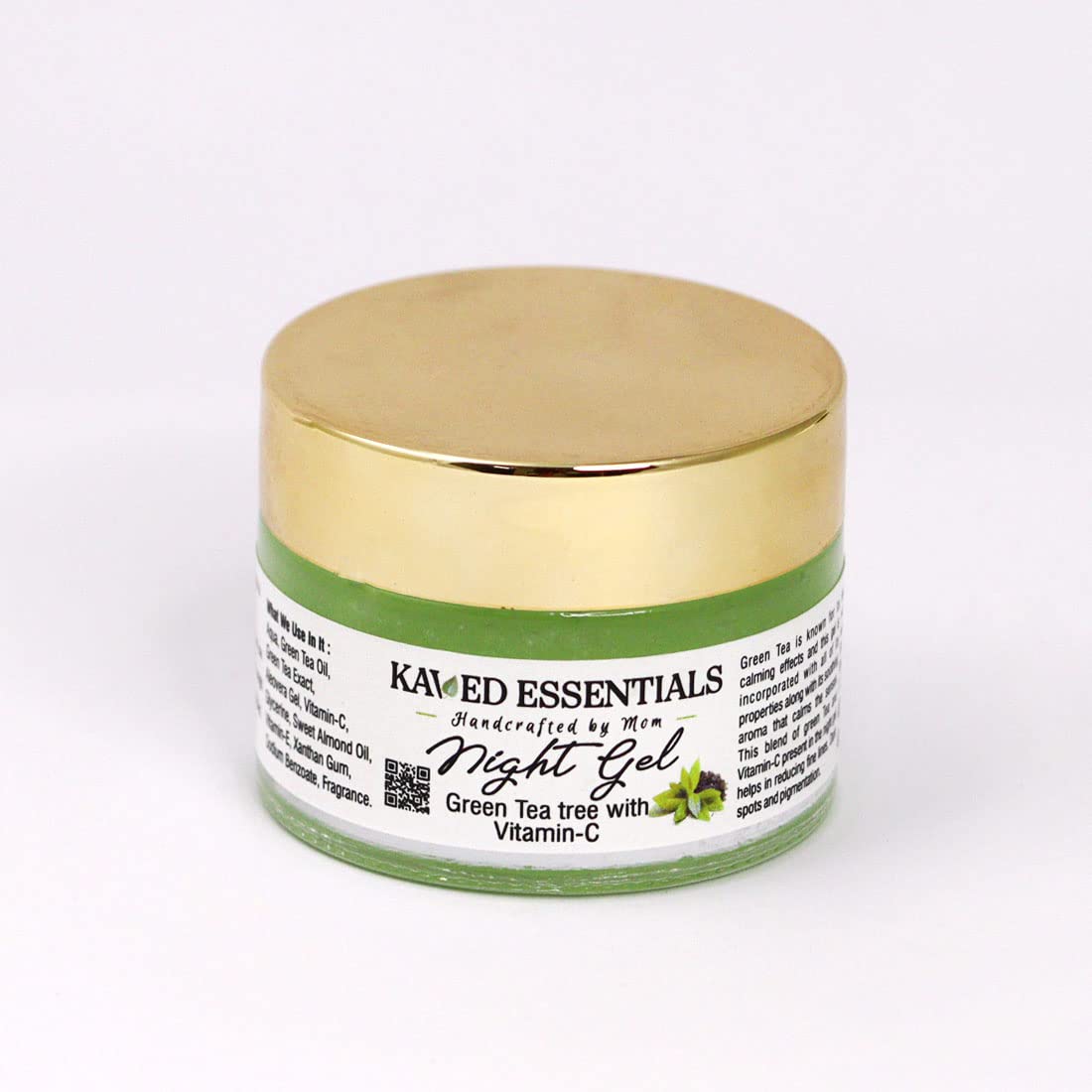 KAVED ESSENTIALS Night Gel for Face & Body - 50ml | Hydrating & Nourishing Overnight Skincare Treatment | Perfect for Dry Skin & Nighttime Routine