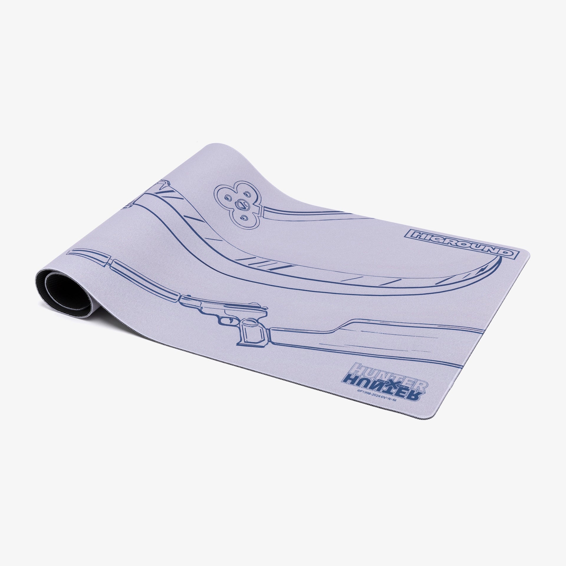 HxH x HG Large Gaming Mouse Pad with Kite Design - Perfect for PC, Laptop & Office Workstations | Non-Slip Rubber Base | Smooth Surface for Precise Mouse Control