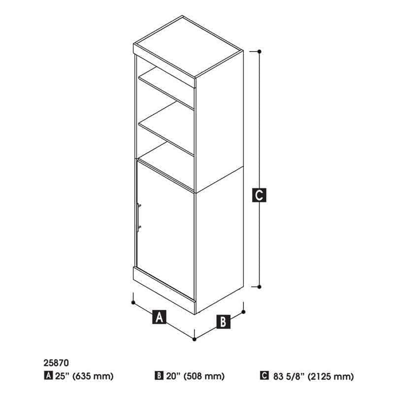 Nebula 25 Storage Unit - 3 Color Options | Modern Home Organization for Bedroom, Closet & Office