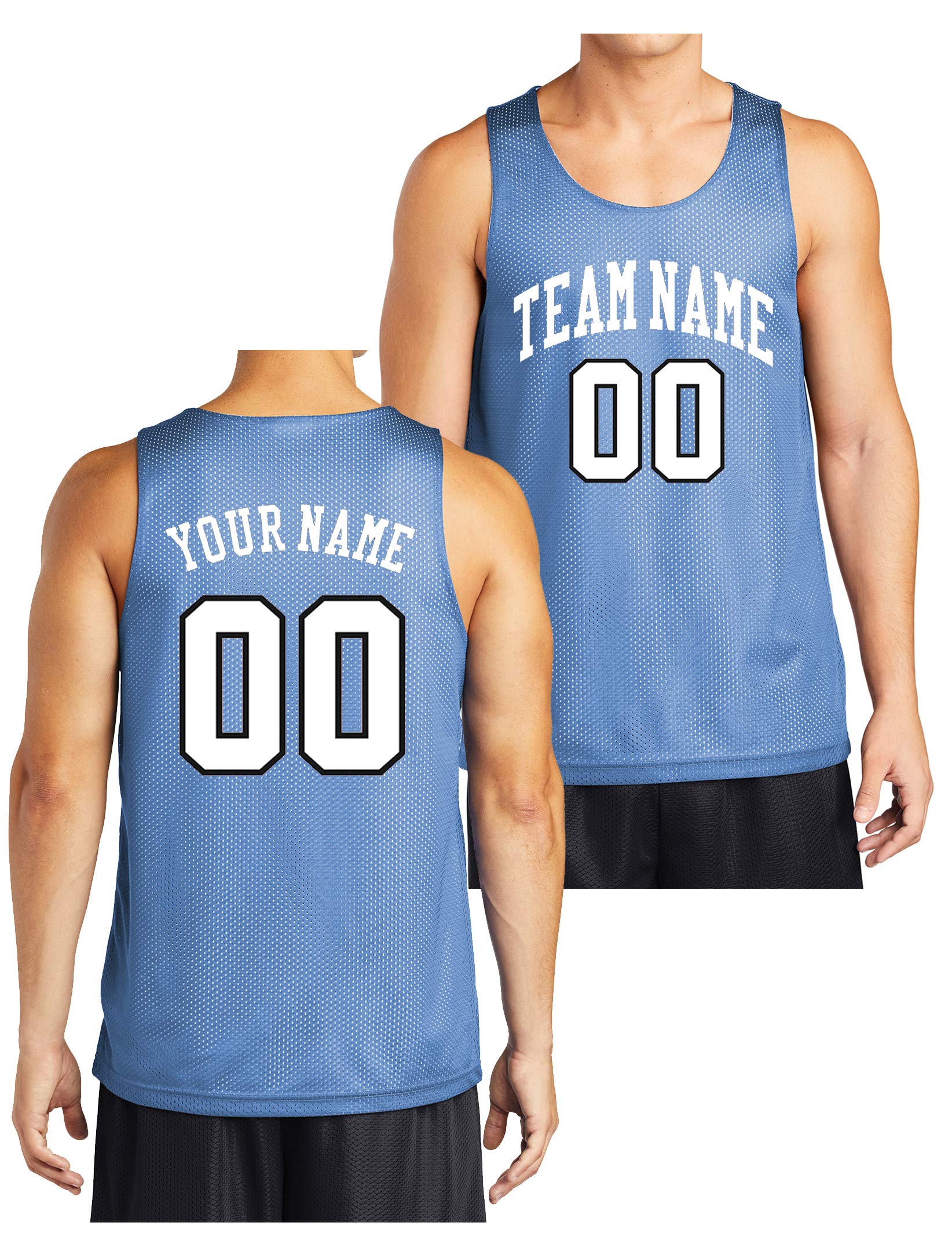 Custom Reversible Basketball Jersey for Men & Women - Front & Back Design - Perfect for Games, Practice, and Team Uniforms