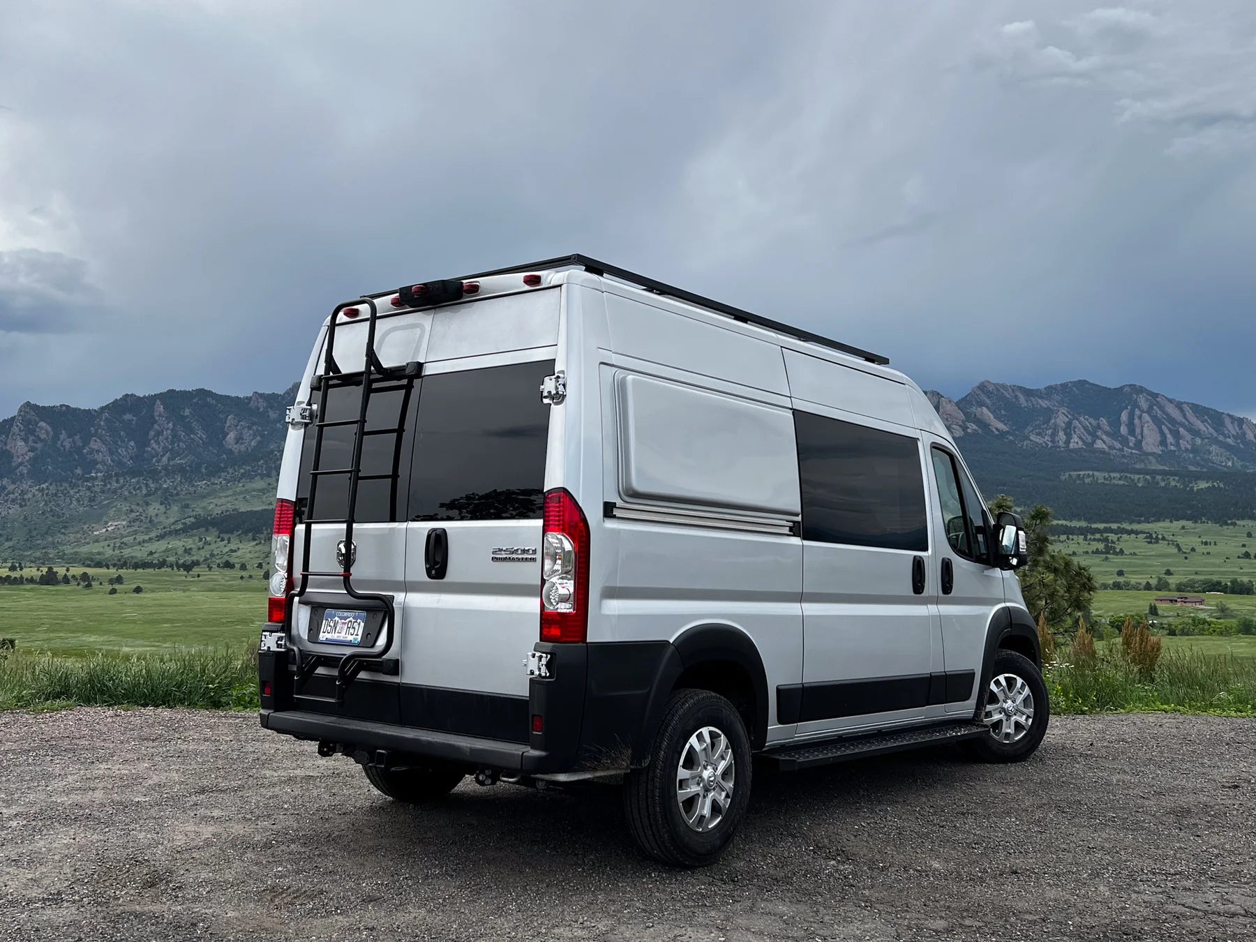 Flarespace 2014+ Ram Promaster 136 Campervan Body Flares - High-Quality Van Conversion Parts for DIY Camper Builds | Perfect for Road Trips & Adventure Travel