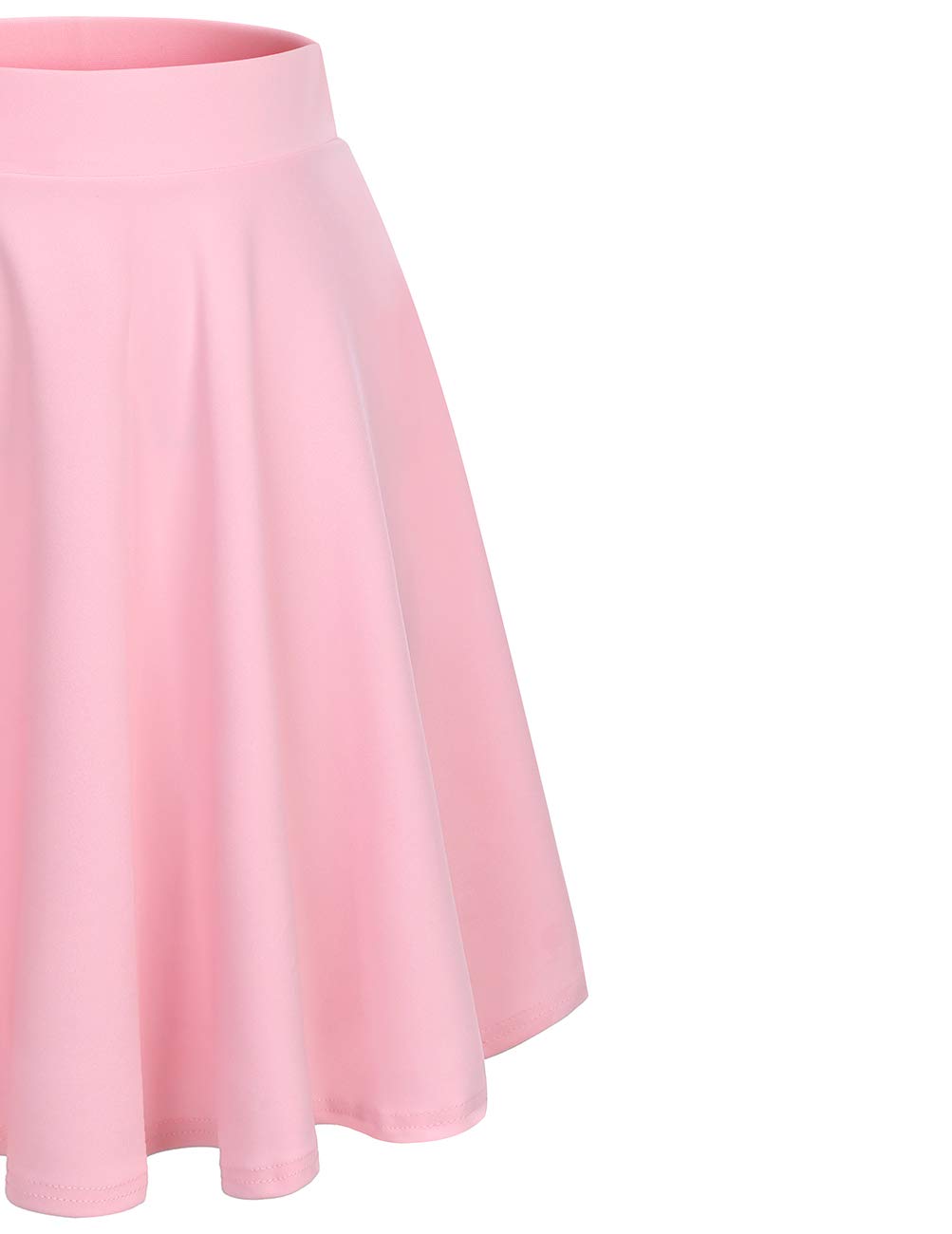 DRESSTELLS Women's Stretchy High Waist A-Line Mini Skater Skirt - Casual Flowy Skirts for Women 2025 | Perfect for Summer Outfits, Date Nights & Office Wear