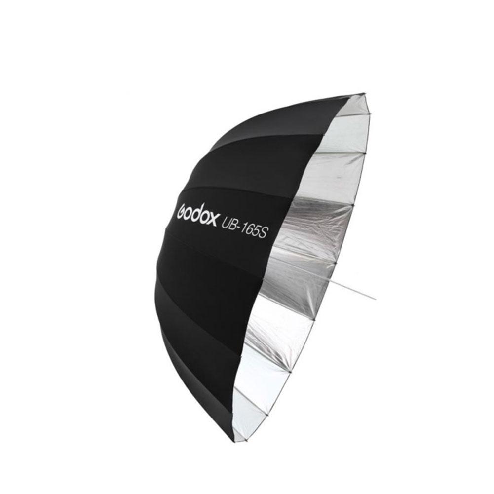 Godox UB 165S 65/165CM Silver Parabolic Umbrella - Professional Photography Softbox Lighting for Studio, Portrait & Product Shoots
