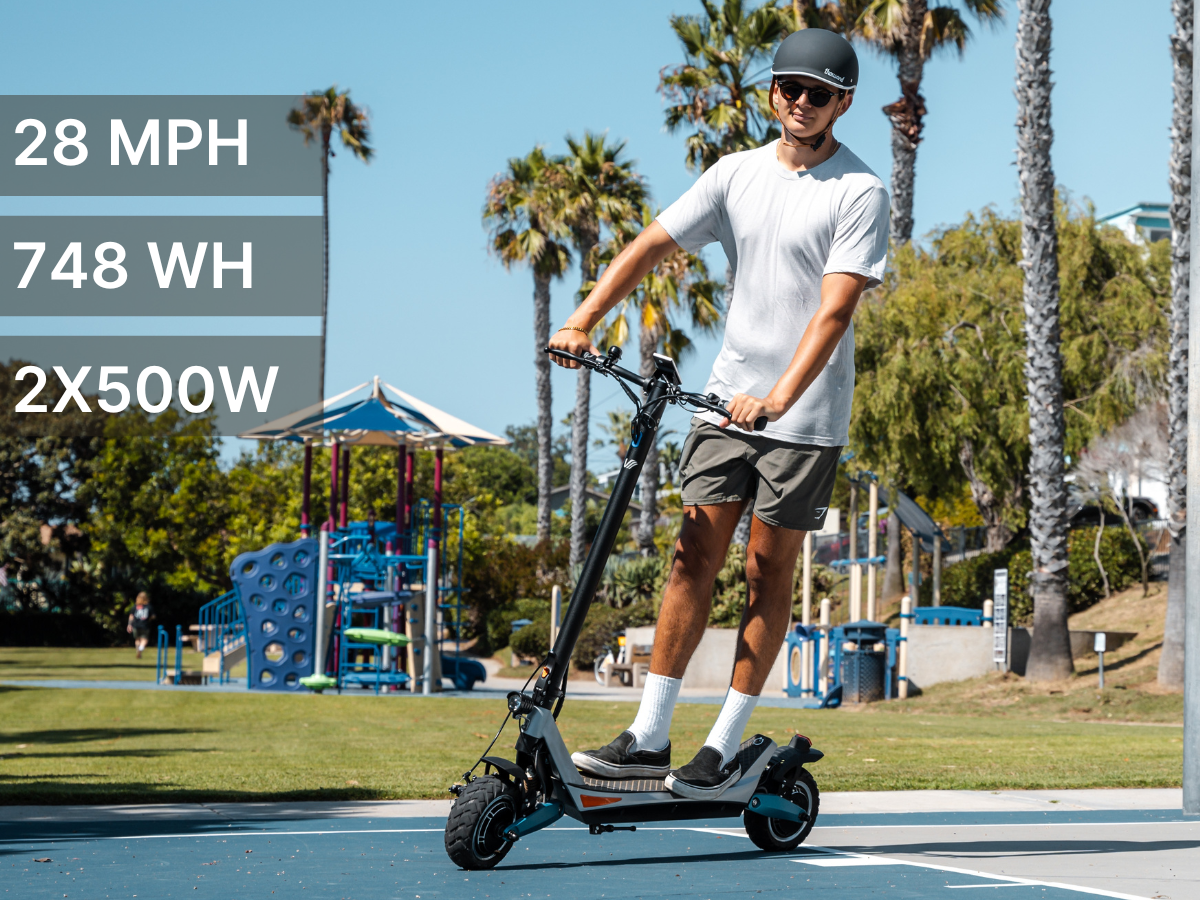 Pegasus City Commuter Electric Scooter - Foldable & Lightweight E-Scooter for Adults with Long Battery Life - Perfect for Urban Commuting, Campus Travel & Last-Mile Transportation