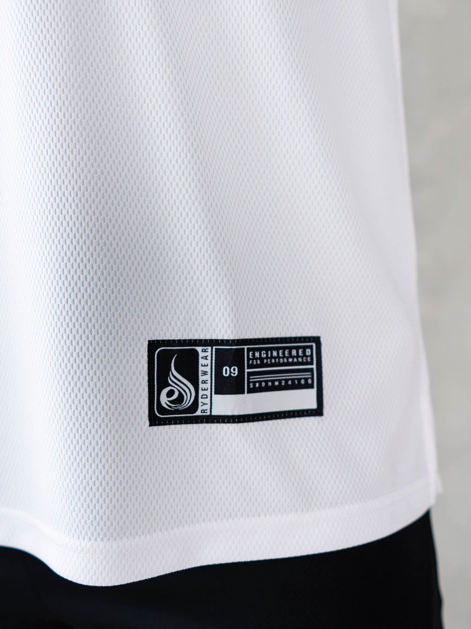 Octane Mesh Jersey - Breathable White Performance Shirt for Cycling, Running & Workouts | Comfortable Athletic Top for Men & Women