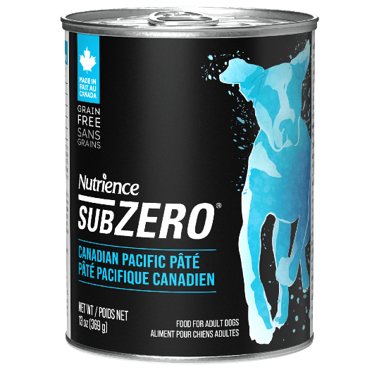 Nutrience SubZero Canadian Pacific Pate Canned Dog Food - Grain-Free, High-Protein Wet Food for Adult Dogs - Perfect for Mealtime, Travel & Outdoor Adventures