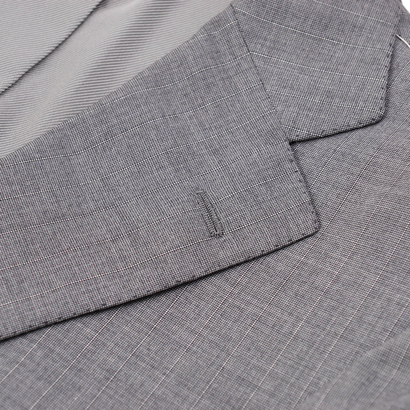Cesare Attolini Premium Light Gray Striped Wool Suit for Men | Luxury Italian Tailored Business Suit | Perfect for Weddings, Office & Formal Events