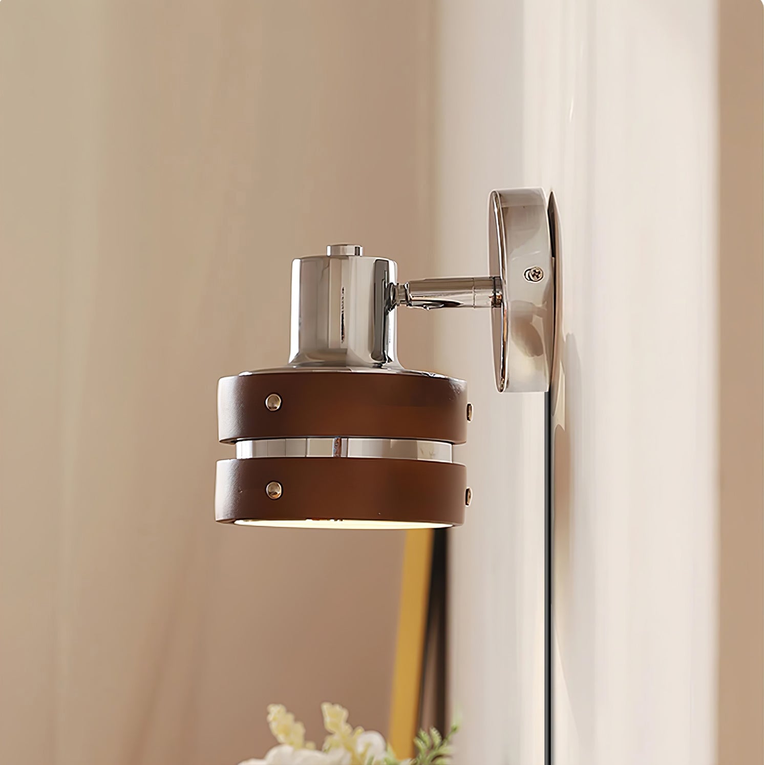 Karry Plug-in Wall Lamp - Modern USB Night Light with Touch Control for Bedroom, Nursery, Hallway & Stairs - Energy-Efficient LED Wall Sconce Lighting