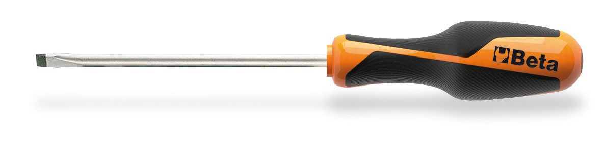 Beta 1264 5 x 5 x 125mm Precision Screwdriver for Headless Slotted Screws - Ideal for Electronics Repair, Watchmaking, and Small Appliance Maintenance