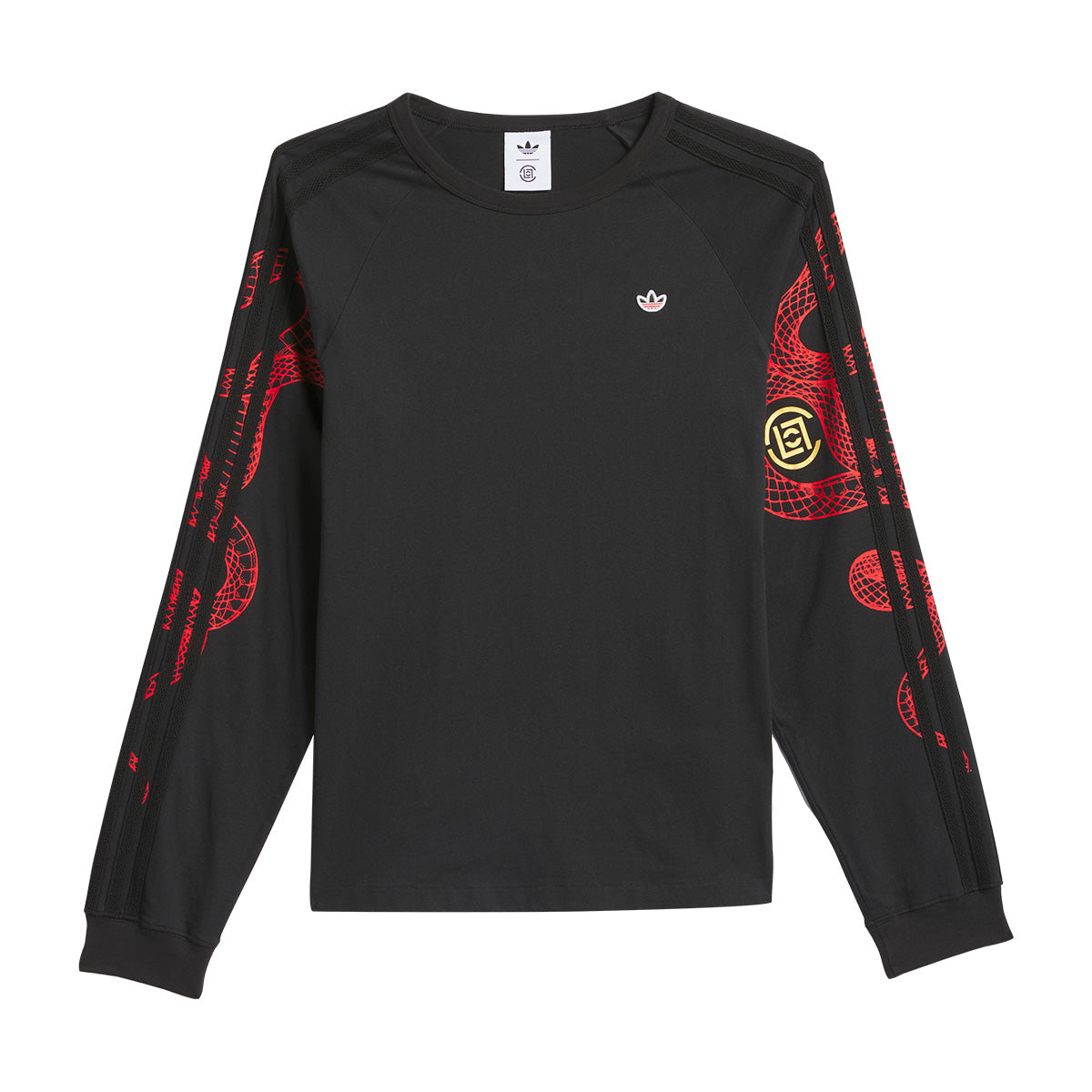 CLOT Year of The Snake Raglan Long Sleeve Tee - Chinese New Year Graphic T-Shirt for Men | Streetwear Fashion & Festival Celebration Outfit