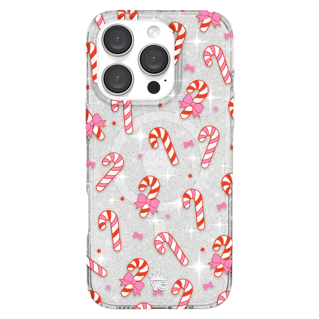 Peppermint Princess Cute Floral iPhone Case - Trendy Protective Phone Cover for iPhone 13/14/15 Pro Max - Perfect Gift for Women & Girls (Home, Office, Travel Use)