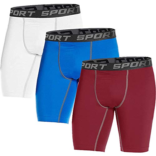 3 Pack- White/Blue/Red