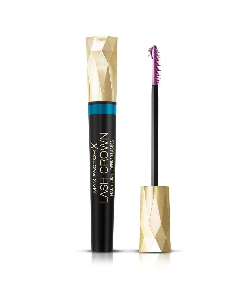 Max Factor Lash Crown Waterproof Mascara 6.5ml - Volumizing & Lengthening Black Mascara for Long-Lasting Definition | Perfect for Everyday Wear, Special Occasions & Sensitive Eyes
