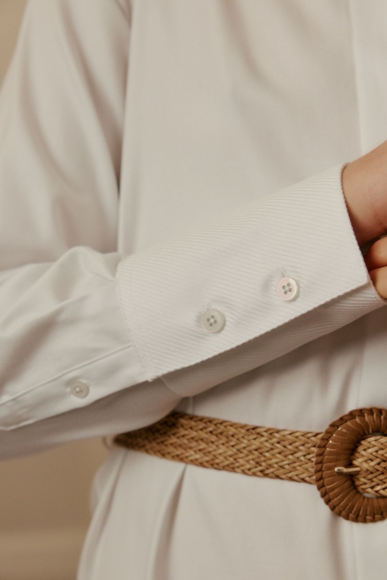 Hampton Shirt Dress for Women - White 100% Cotton Casual Summer Dress - Perfect for Beach, Office & Everyday Wear