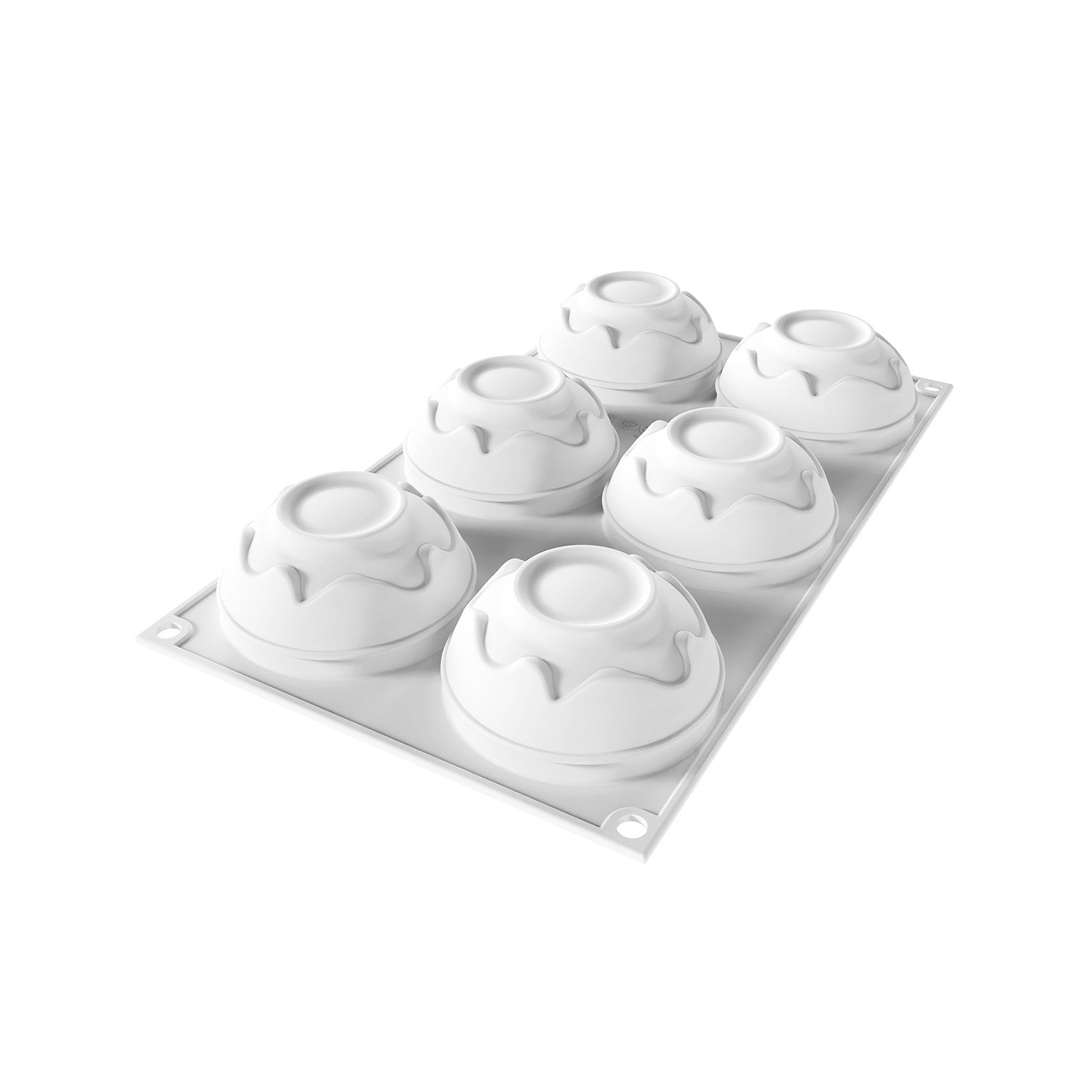 SILIKOMART Splash 110 Silicone Cake Mold for Baking - Perfect for Cupcakes, Chocolate, Jelly & DIY Desserts at Home