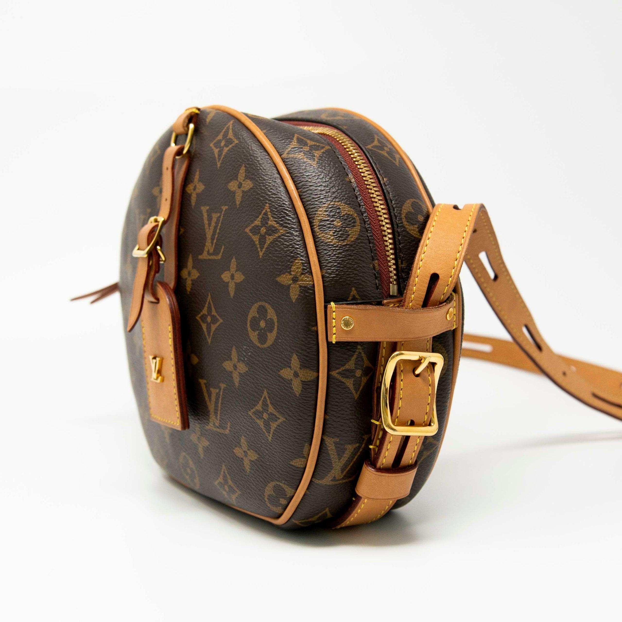 Authentic Louis Vuitton Monogram Boite Chapeau Souple MM Handbag - Luxury Soft Hatbox Bag for Women | Perfect for Travel, Parties & Everyday Elegance