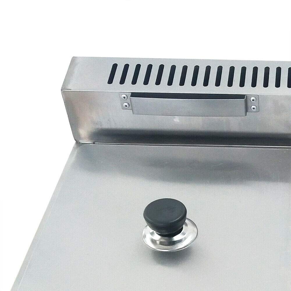Commercial Food Warmer - 2 Pans 6L Gas & Electric Countertop Food Warmer | Stainless Steel Buffet Bain Marie for Kitchen, Catering & Restaurants | Perfect for Buffets, Food Service & Keeping Meals Warm