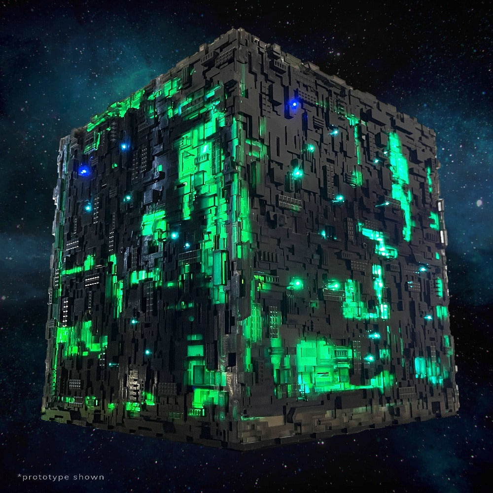 Star Trek Fleet Command Borg Cube ATX - Premium Collectible Model for Sci-Fi Fans | Perfect for Display, Gifts & Star Trek Enthusiasts
