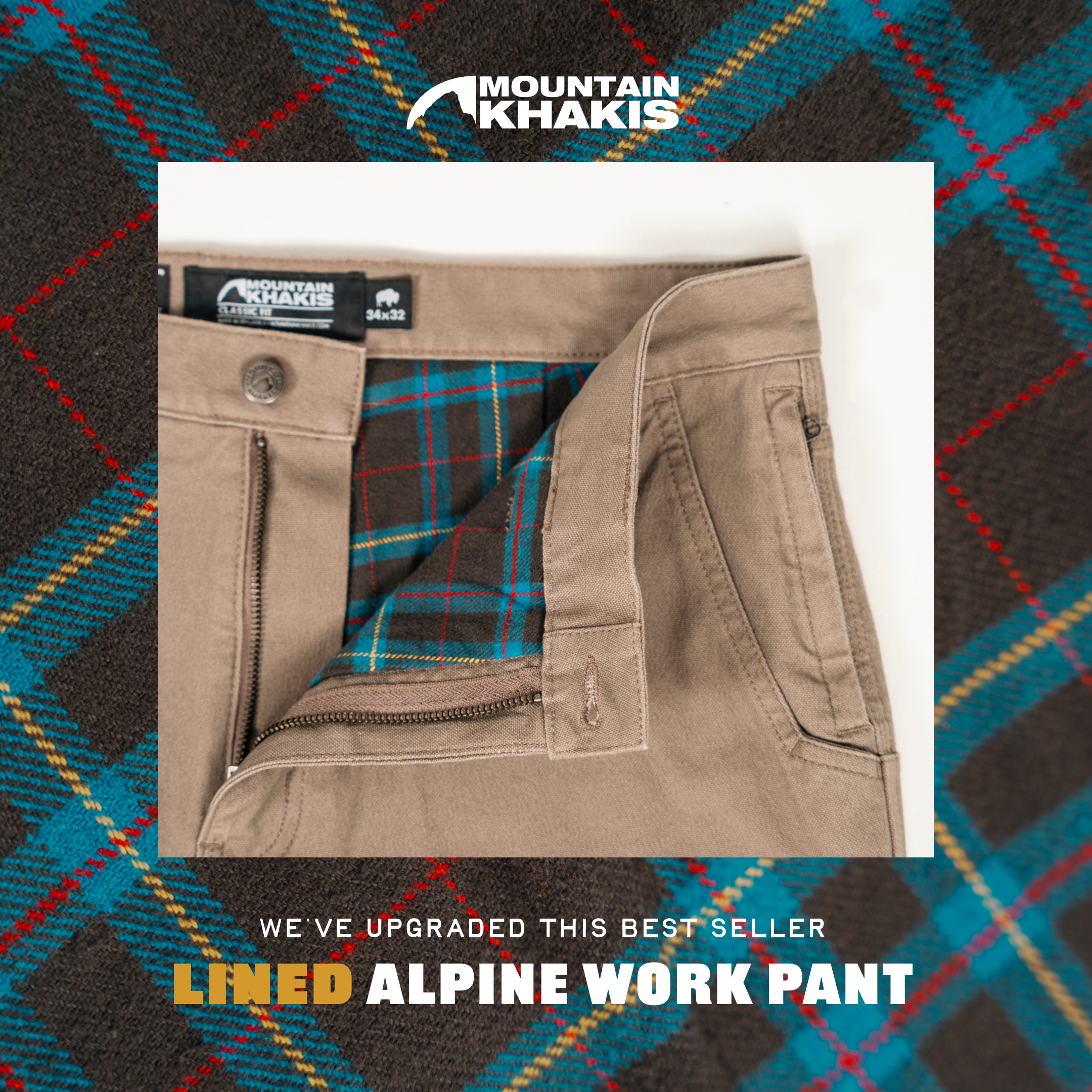 Durable Lined Alpine Work Pants for Men - Heavy Duty Winter Workwear for Outdoor Jobs, Hiking & Cold Weather Activities