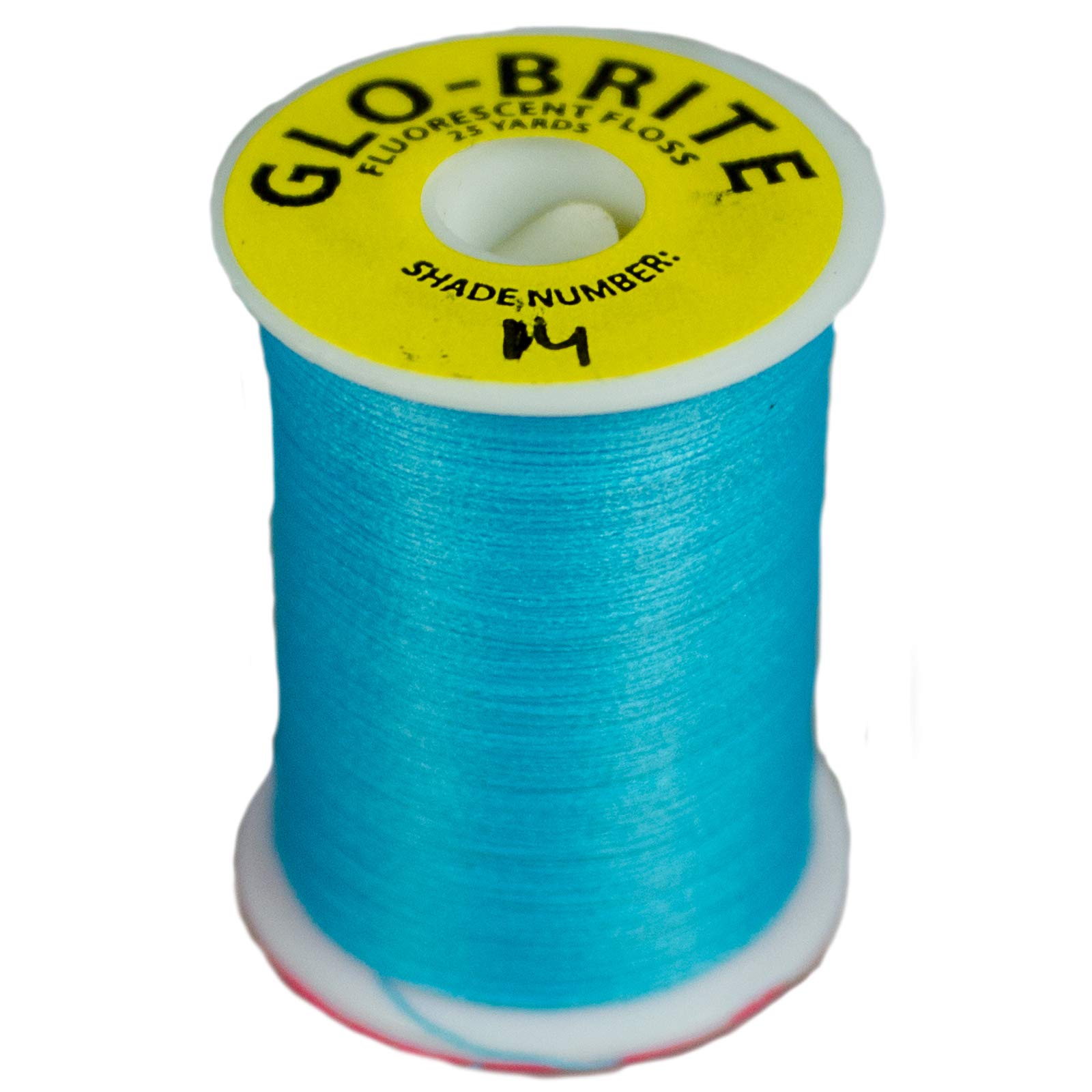 Hareline Glo Brite Floss - High-Visibility Fly Tying Thread for Trout & Salmon Fishing - Perfect for Low Light & Night Fishing Conditions
