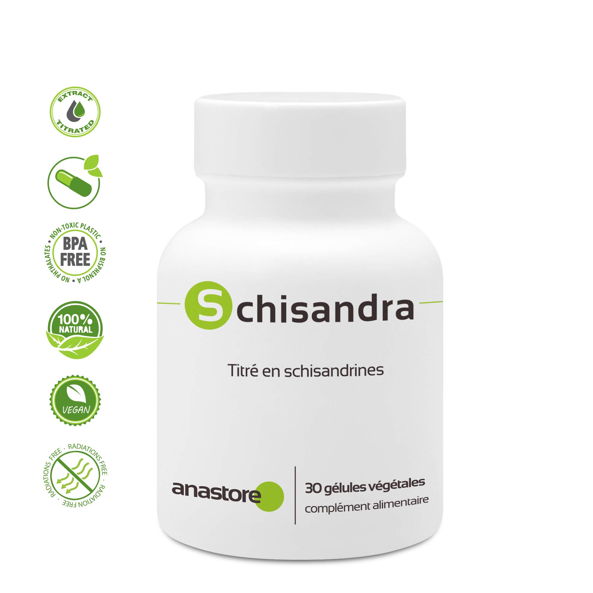 Premium Schisandra Chinensis Extract 200mg - 30 Capsules | 30:1 Concentrated Dry Fruit Extract with 10% Schisandrines | Supports Brain Health, Energy, Emotional Balance, Vitality & Sleep | Ideal for Stress Relief, Mental Clarity & Natural Wellness Boost