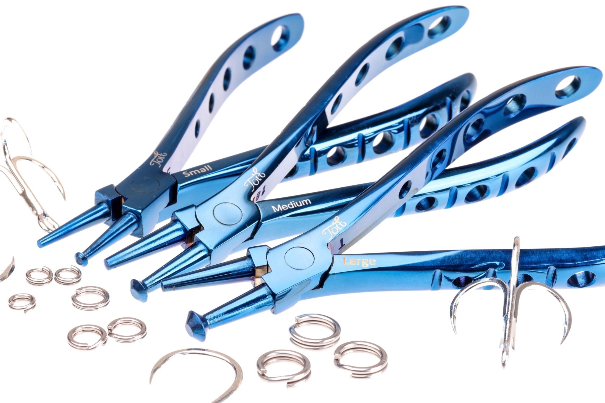 Premium Toit Fishing Split Ring Pliers - Heavy Duty Stainless Steel Hook & Split Ring Tool for Tackle Box - Perfect for Lure Making, Jewelry Repair & Keychain DIY Projects