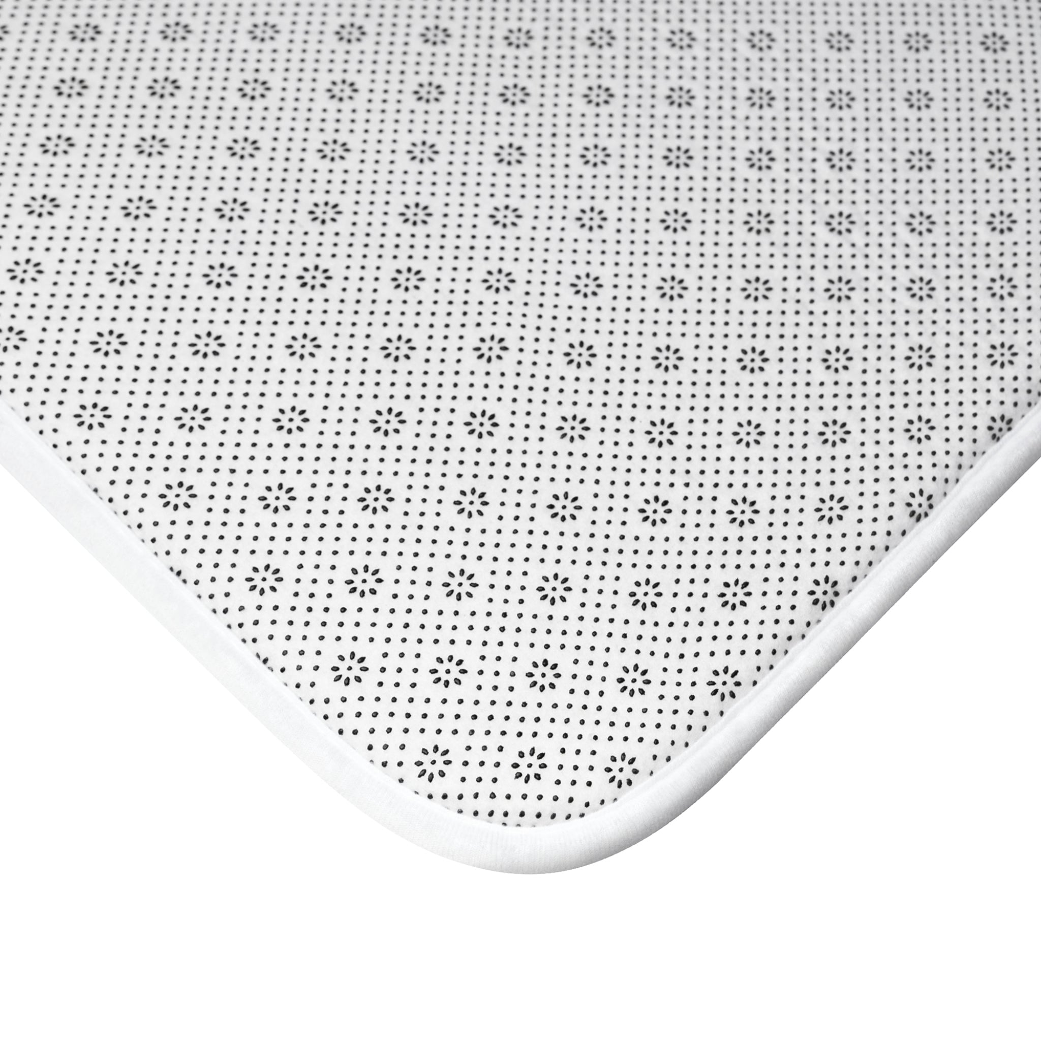 Boho Bath Mat - Soft Microfiber Non-Slip Bathroom Rug with Southwestern Design for Small & Large Spaces | Perfect for Bathroom Decor and Cozy Home Use