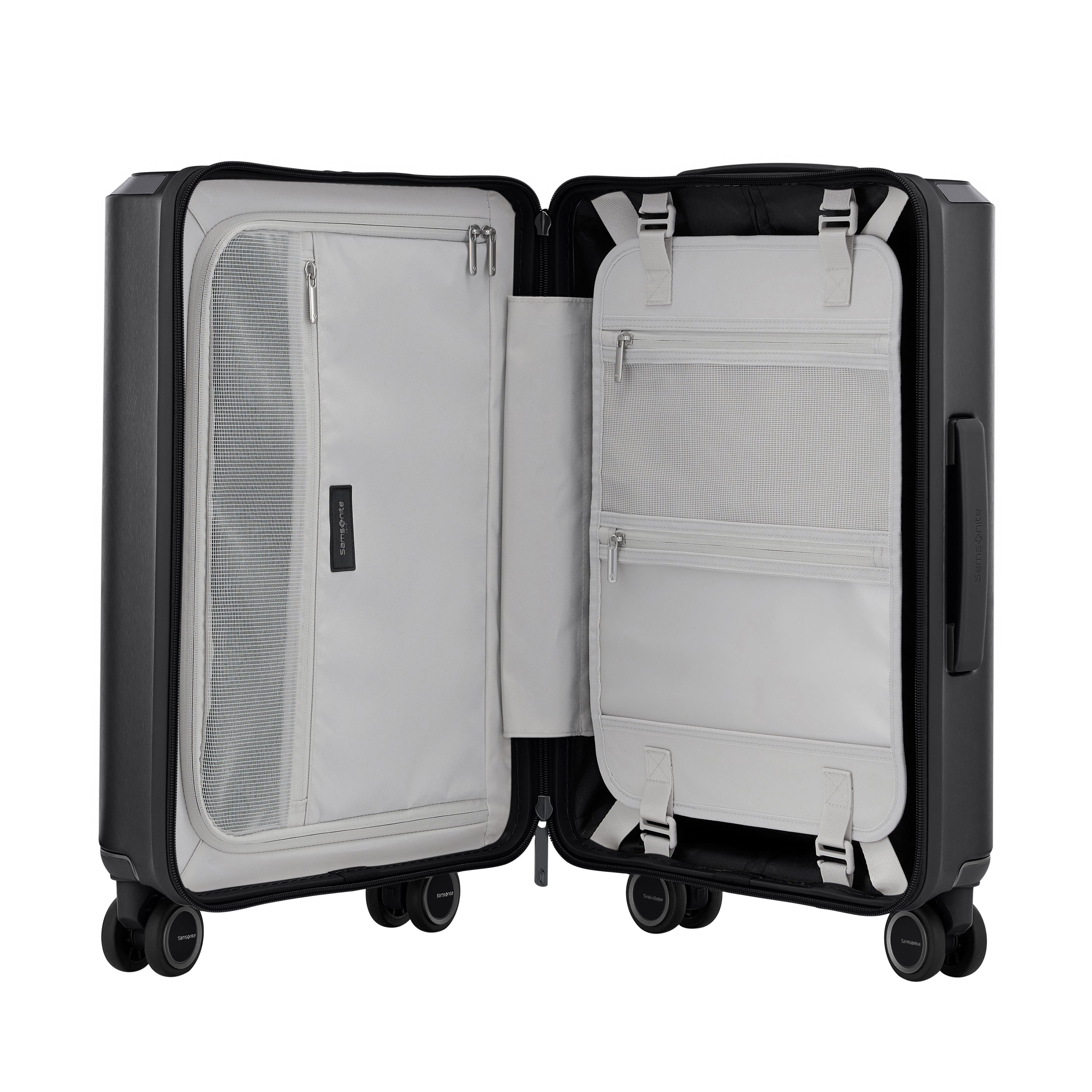 Samsonite Evoa Z Spinner Carry On Luggage - Lightweight Expandable Suitcase with 4 Wheels for Business Travel & Weekend Getaways | Perfect for Airplane Cabin & Train Trips