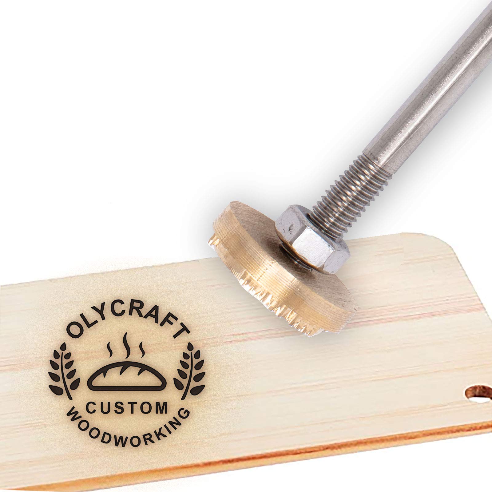 Custom Wood Leather Branding Iron 1.2