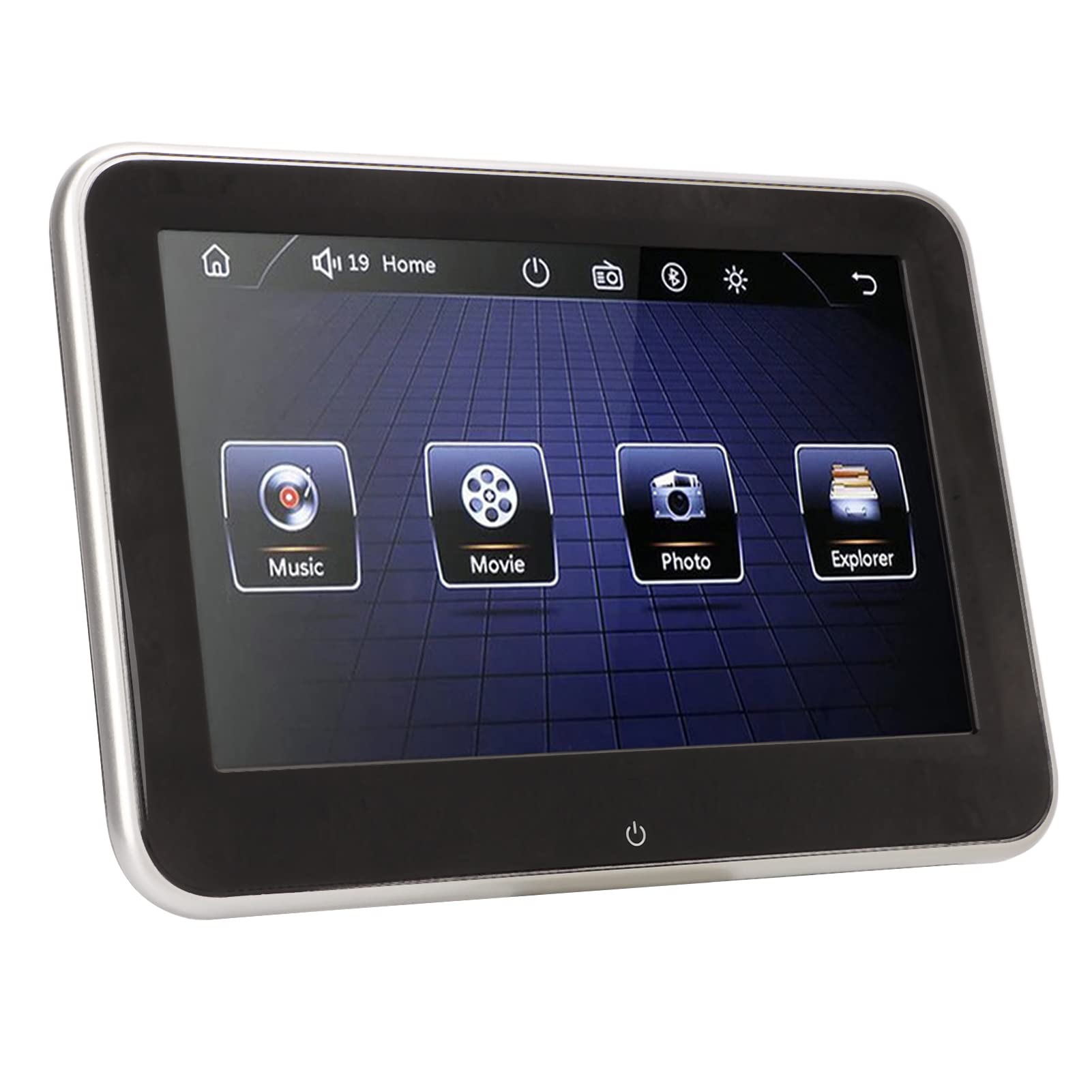 8 Inch IPS 1080P Touch Screen Headrest DVD Player - Car Headrest Monitor with MP5/CD Player for Rear Seat Entertainment System | Perfect for Kids Road Trips, Family Travel & In-Car Movie Watching