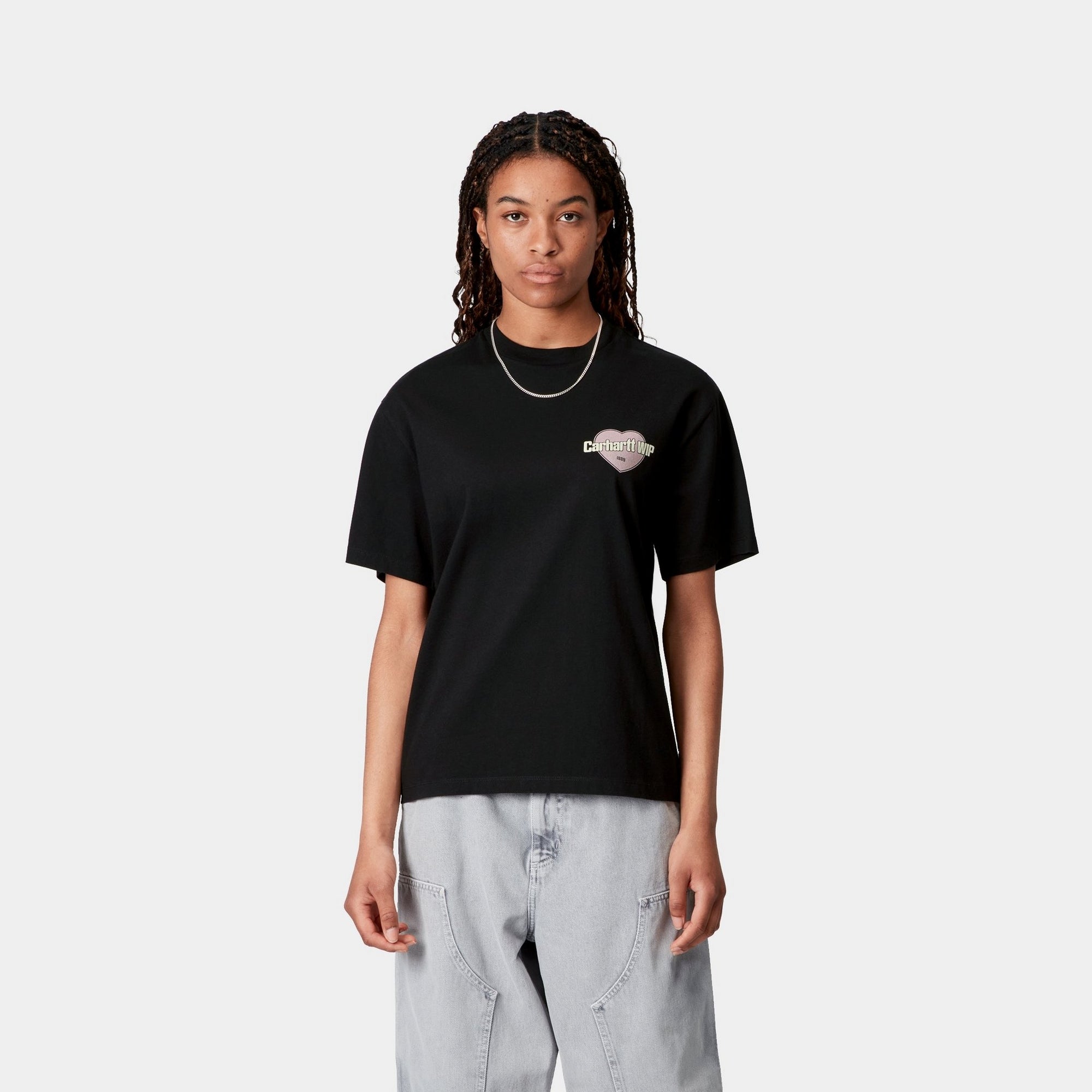 Women's Growth T-Shirt - Black | Comfortable & Stylish Casual Tee for Everyday Wear, Gym, and Outings