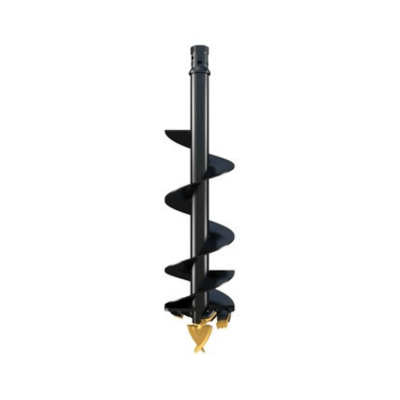 Premium A4 Earth Auger Drill Bits for Planting - Heavy Duty Garden Auger for Tree Planting, Fence Posts & Landscaping | Ideal for DIY Gardening, Farming & Outdoor Projects