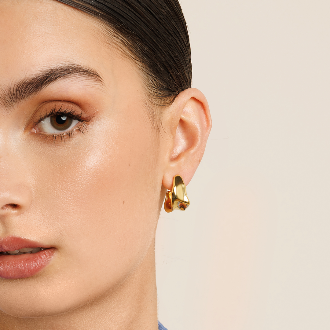 Maya Hoops - Handmade Boho Hoop Earrings for Women, Lightweight & Hypoallergenic - Perfect for Festivals, Parties & Everyday Wear