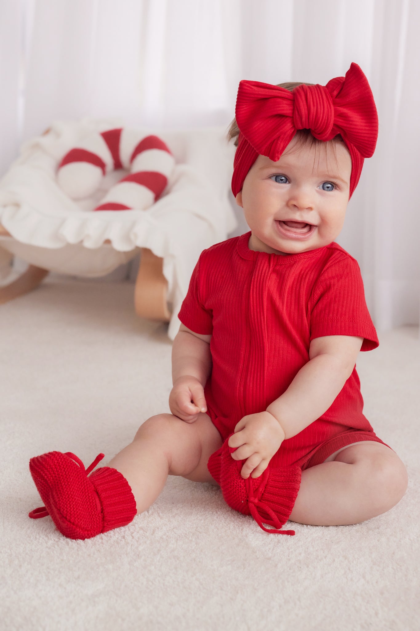 Cozy Summer Zip Romper for Women - Soft & Breathable Red Jumpsuit - Perfect for Beach, Vacation & Casual Outings
