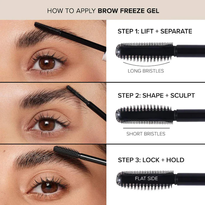 Anastasia Beverly Hills Brow Freeze® Eyebrow Gel - Strong Hold, Flawless Brows All Day | Perfect for Styling, Shaping & Taming Brows - Ideal for Everyday Makeup & Special Occasions