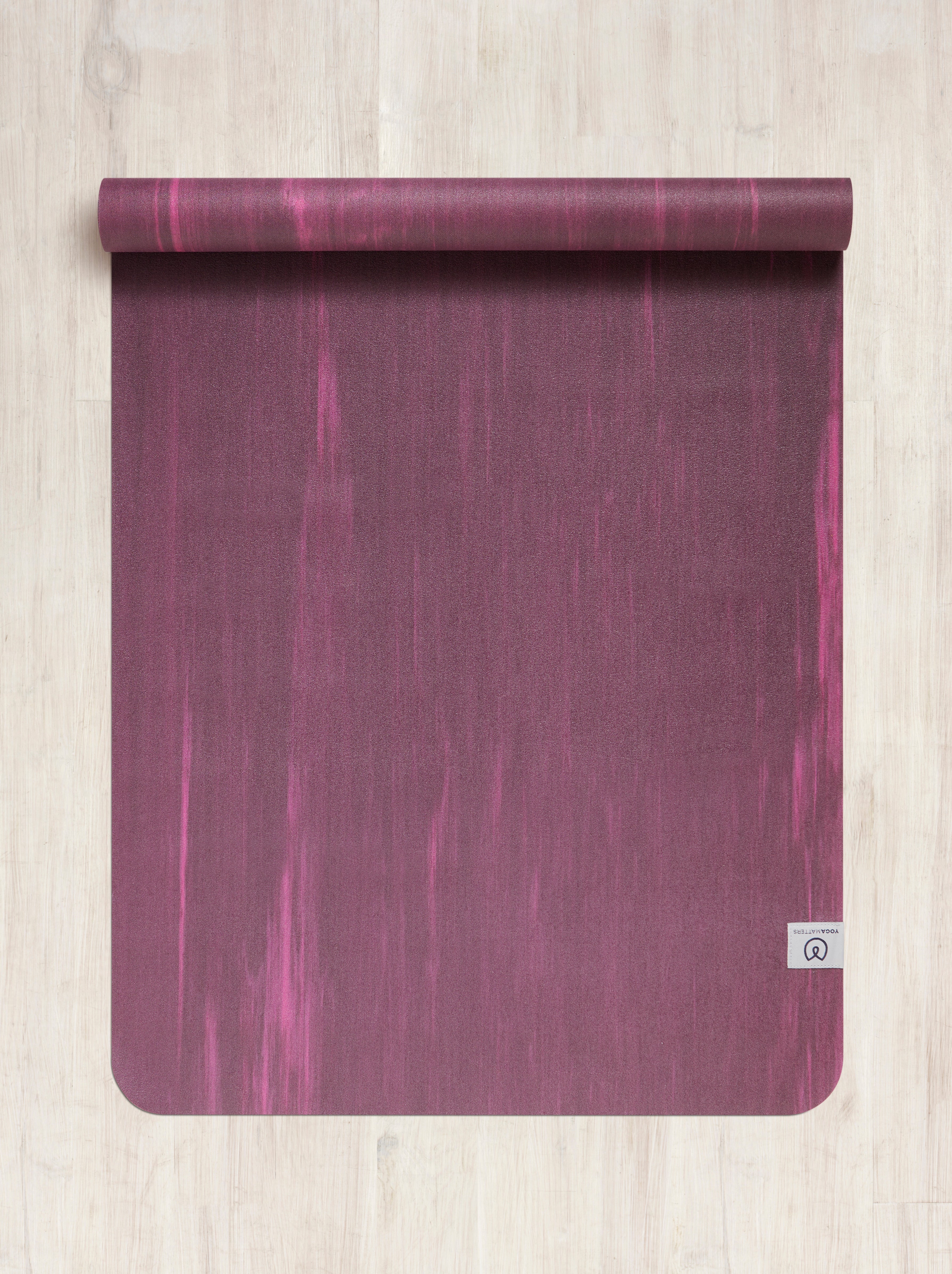Eco-Friendly Travel Yoga Mat - Lightweight, Non-Slip & Portable for Yoga, Pilates & Meditation - Perfect for Home, Studio & Outdoor Workouts