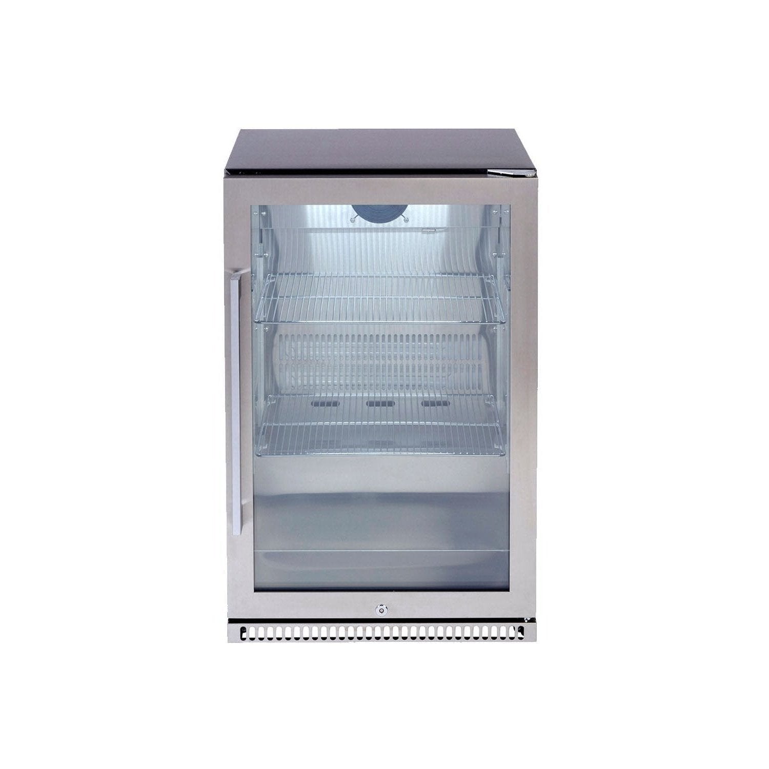 Euro Appliances EA555BFSSL 118L Single Door Beverage Cooler - Compact Refrigerator for Soda, Beer & Wine Storage - Perfect for Home, Office or Bar Use