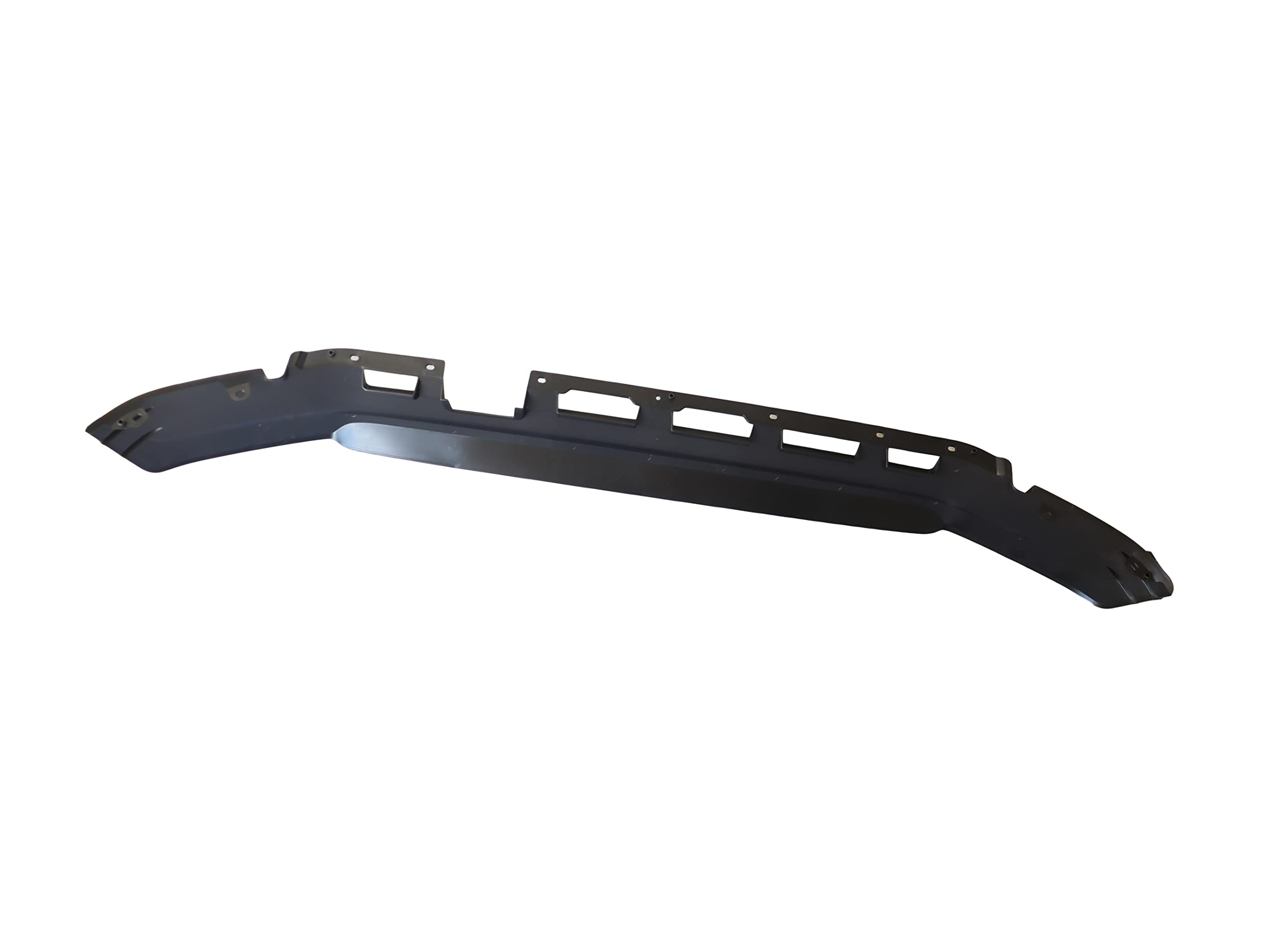 Textured Black Plastic Front Valance Lower Panel Air Deflector Apron - Compatible with Toyota Tacoma 2016-2021 Models (Part #5385104070, TO1093130) - Perfect for Off-Road Protection & Enhanced Aerodynamics