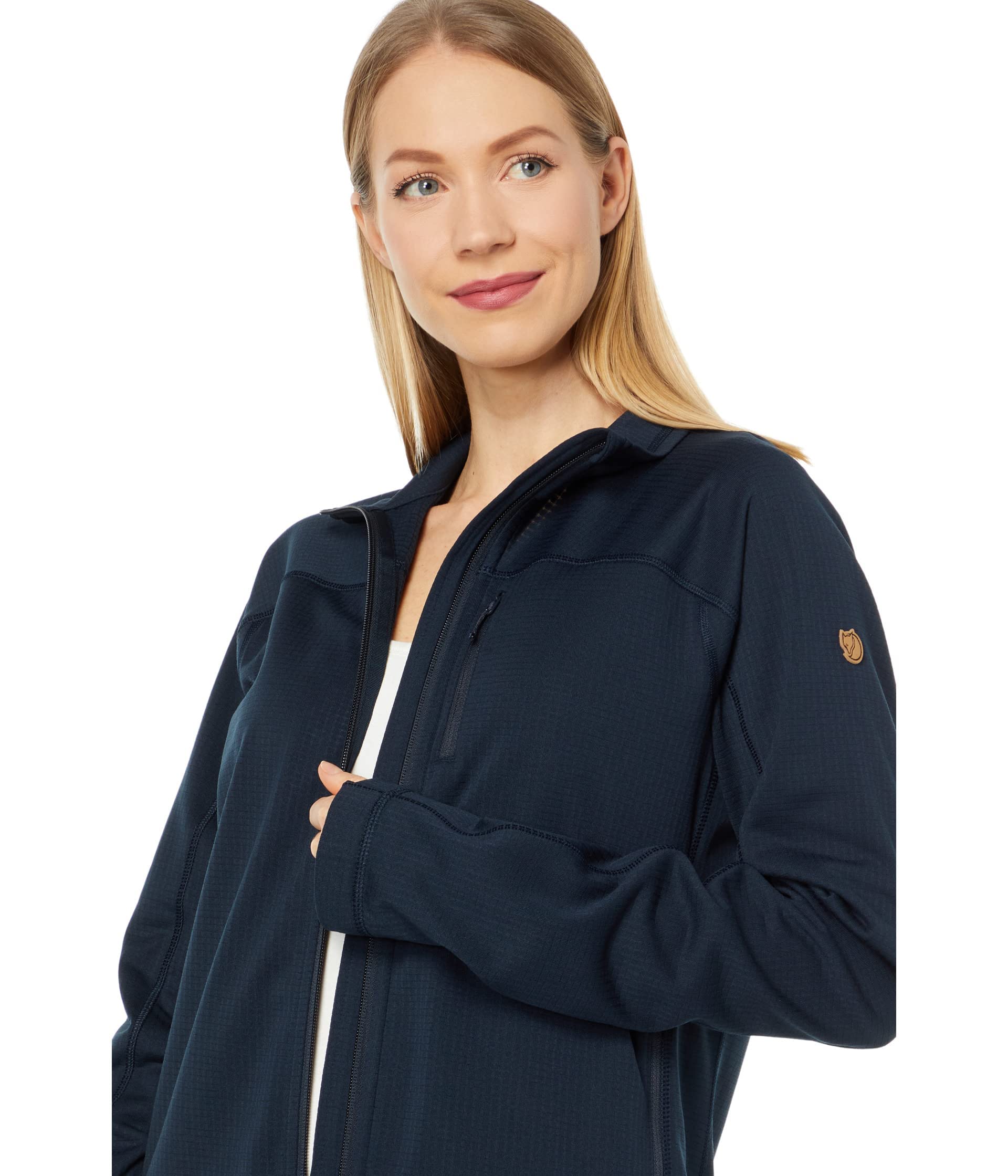 Fjallraven Abisko Lite Fleece Jacket for Men - Lightweight Outdoor Hiking & Camping Fleece Jacket - Perfect for Mountain Climbing, Backpacking & Cold Weather Adventures