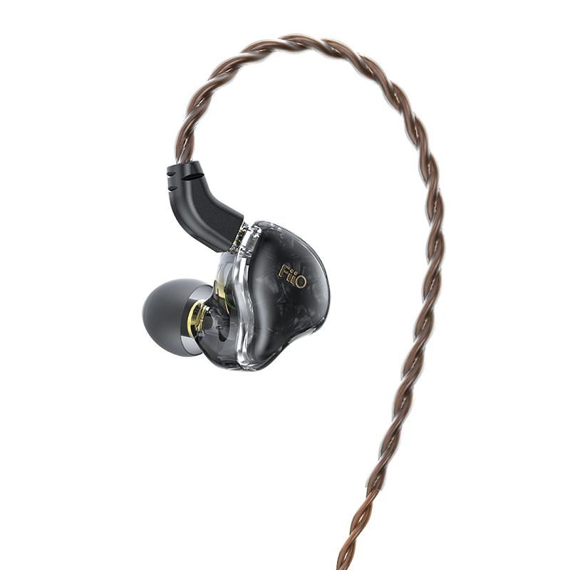 FiiO FD1 10mm Beryllium Plated Dynamic Driver In-Ear Monitors - High Resolution Audiophile Earphones for Music Lovers, Studio Monitoring & Gaming