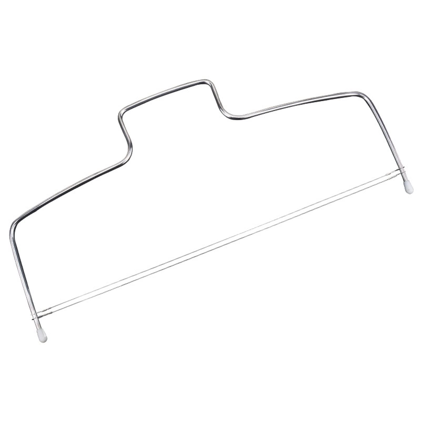 Stainless Steel 8-Gear Adjustable Cake Cutter & Leveler - Dual Wire Cake Slicer for Perfect Baking Layers | Ideal for Wedding Cakes, Birthday Cakes & Professional Baking Tools
