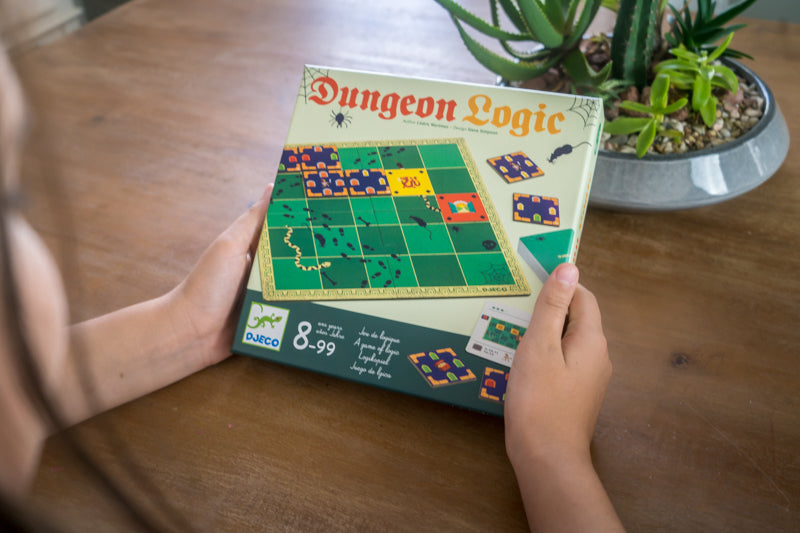 Dungeon Logic Game - Challenging Puzzle Board Game for Adults & Teens | Perfect for Family Game Nights & Brain Training