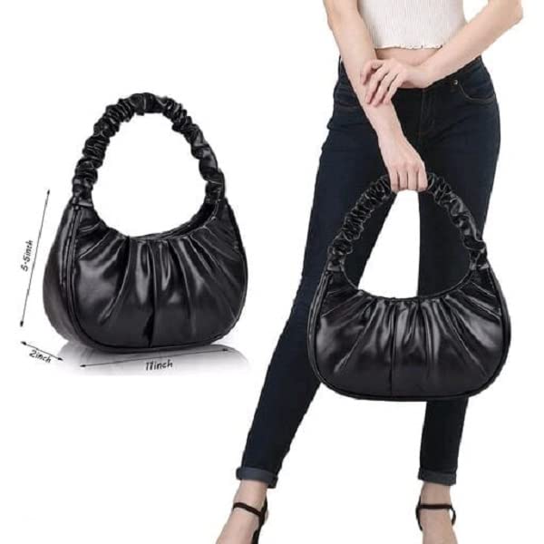 Stylish Women's Mini Hobo Tote Bag with Zipper - Cute Clutch Purse for Everyday Use, Date Night & Shopping