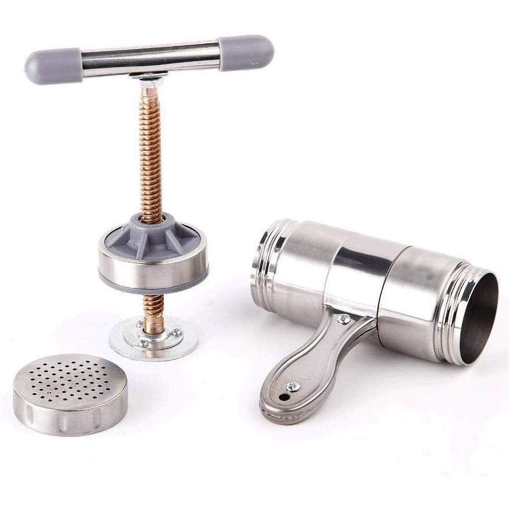 SHUUY Stainless Steel Noodle Maker - Manual Pasta Machine for Fresh Homemade Spaghetti, Fettuccine & Ramen | Vegetable & Fruit Juicer Attachment | Perfect for Italian Cuisine, Asian Dishes & Healthy Juicing