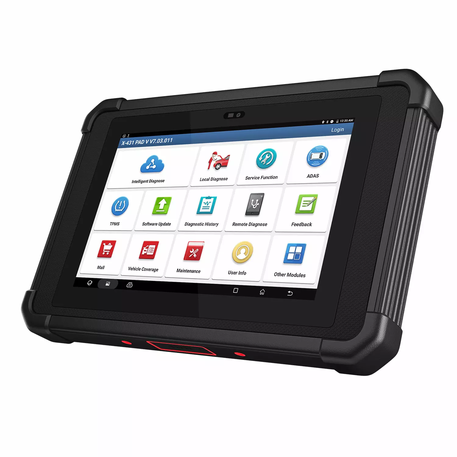 Launch X431 PAD V 2025 - Professional Automotive Diagnostic Scanner with Bi-Directional Control, J2534/DPDU/RP1210, CAN FD & DOIP Support | ECU Coding, Topology Mapping | Heavy Duty Trucks & EVs Compatible | 60+ Reset Functions | Ideal for Mechanics & Fleet Maintenance