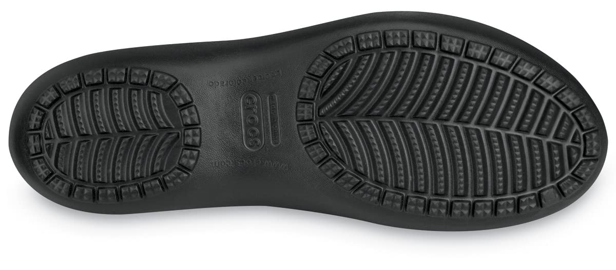 Crocs Women's Ballet Flat Shoes - Comfortable & Lightweight Slip-On Flats for Women | Perfect for Casual Wear, Office, Travel & Everyday Use
