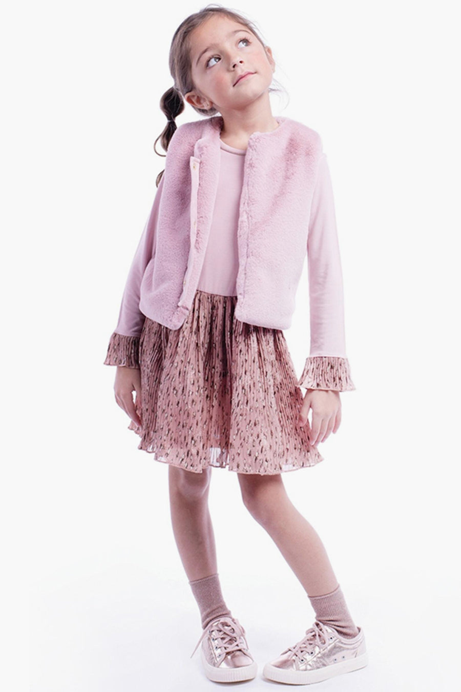 Imoga Lauren Girls' Dresses - Cute & Comfortable Cotton Summer Dresses for Toddler to Teen | Perfect for Birthday Parties, School Events & Family Photos
